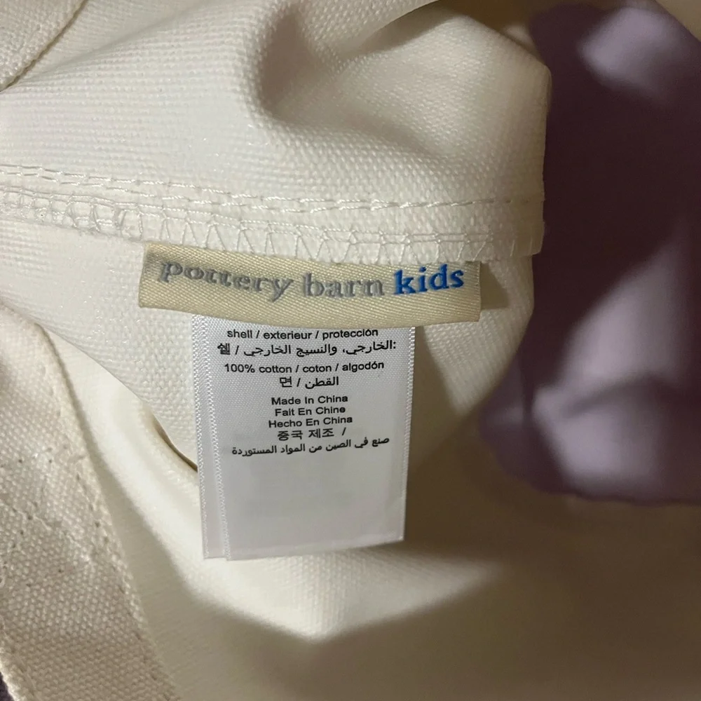 Pottery Barn Kids canvas tote - Picture 3 of 3